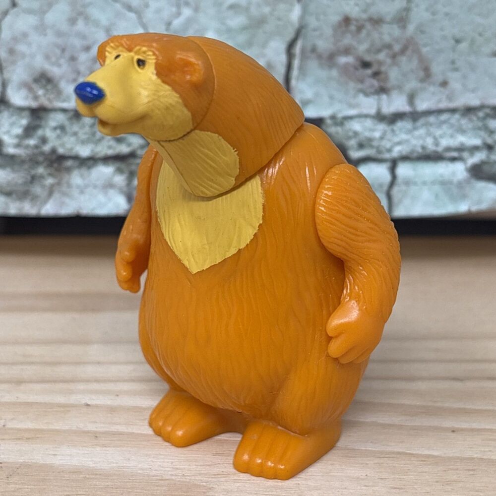 Bear In The Big Blue House 1999 Subway Bear 3" Figure Vintage Jim Henson Disney